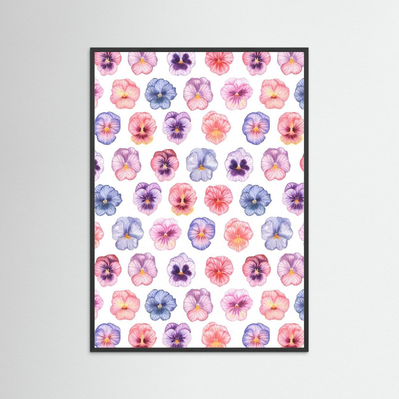 Pansy pattern by Linda Sitniece