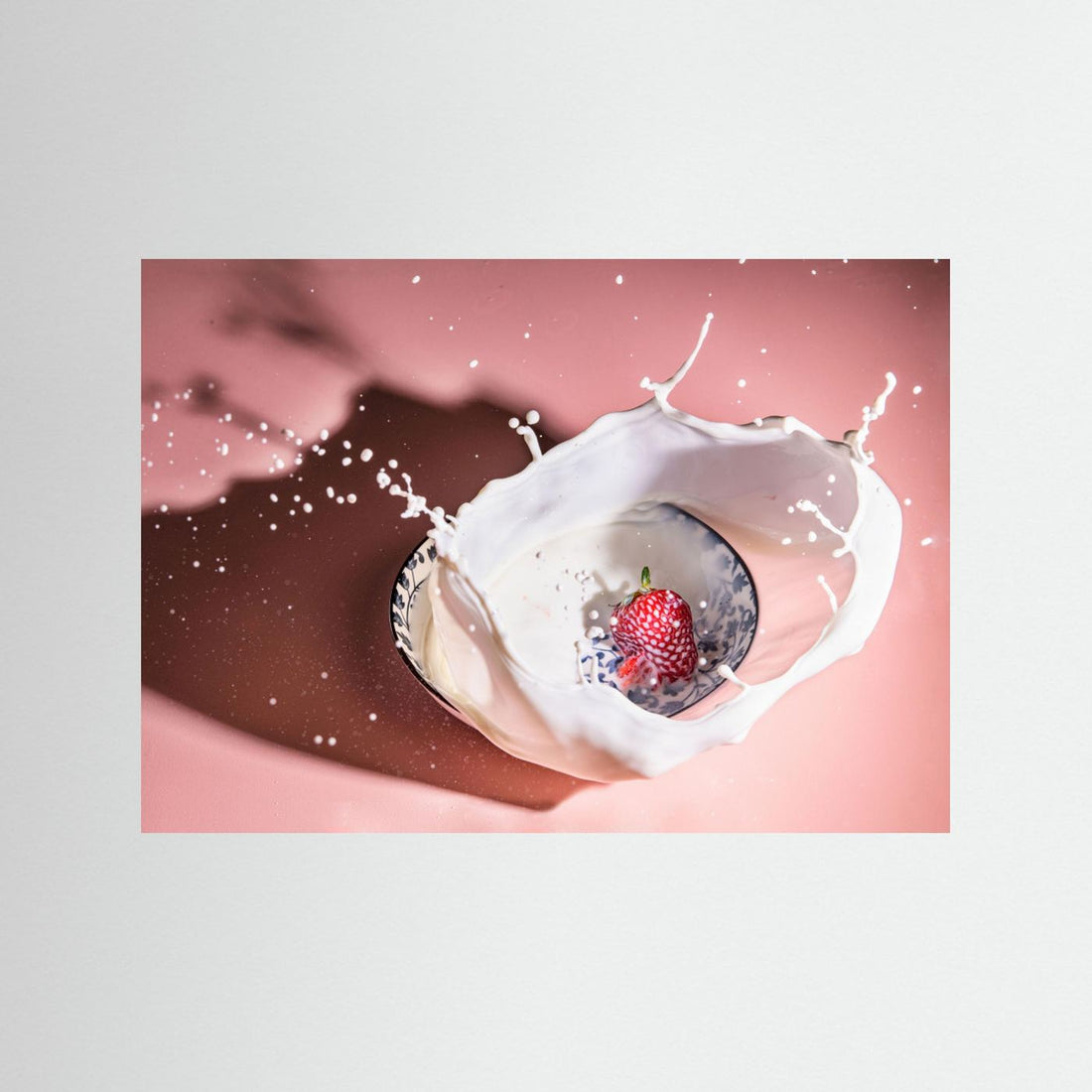 Strawberry Milk Splash by Grace Guo Apa