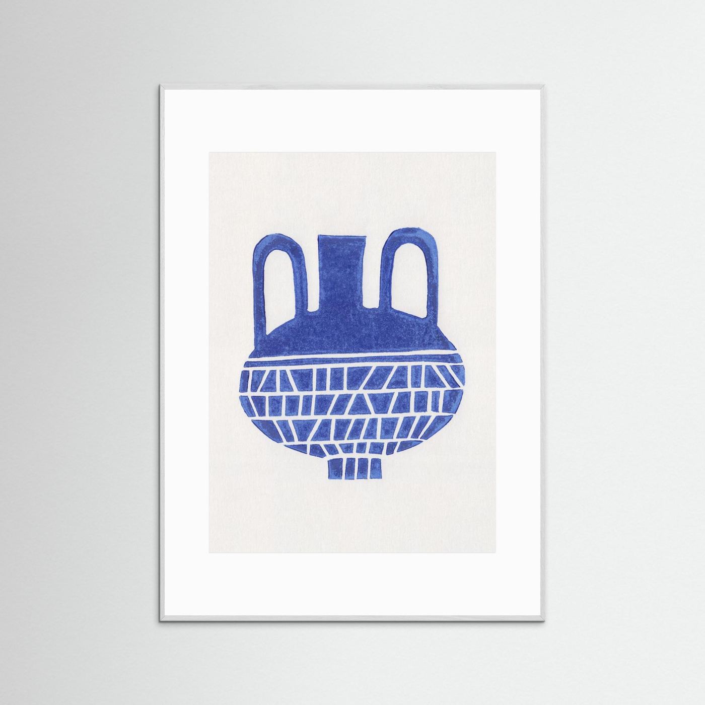 Linocut Vase #6 by Alisa Galitsyna