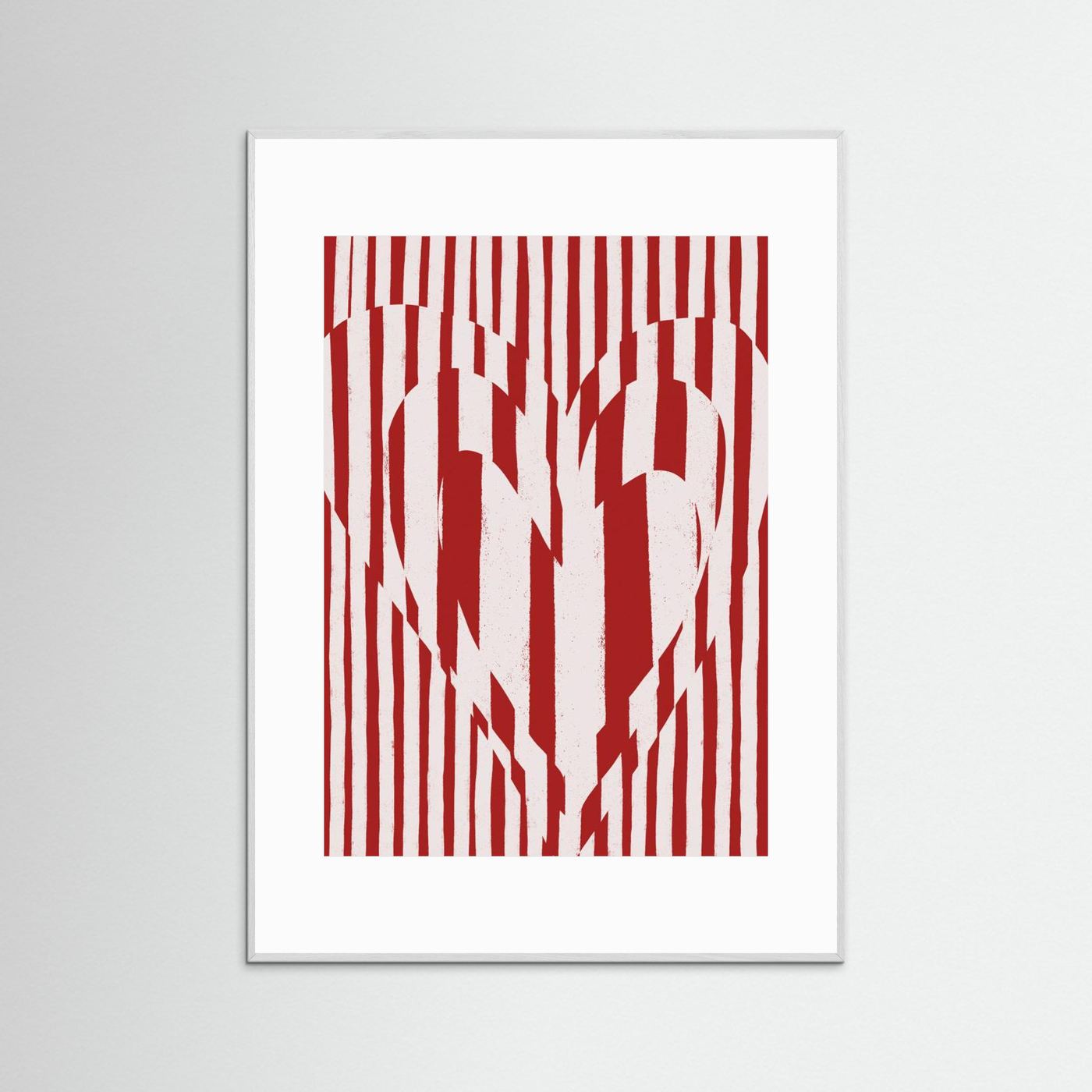 Heart in Stripes by Treechild