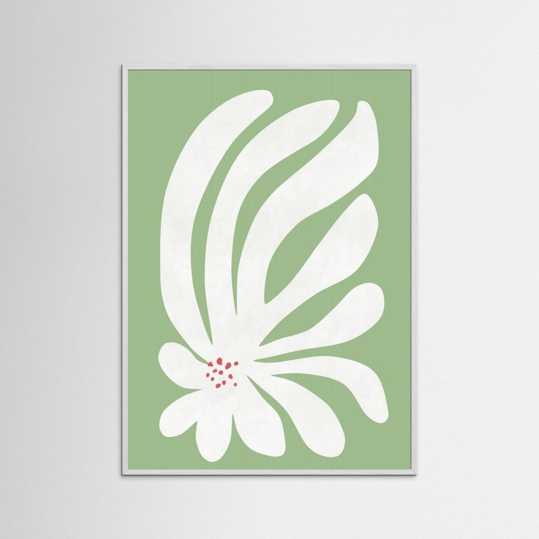 White Chrysanthemum Flower by Amini54