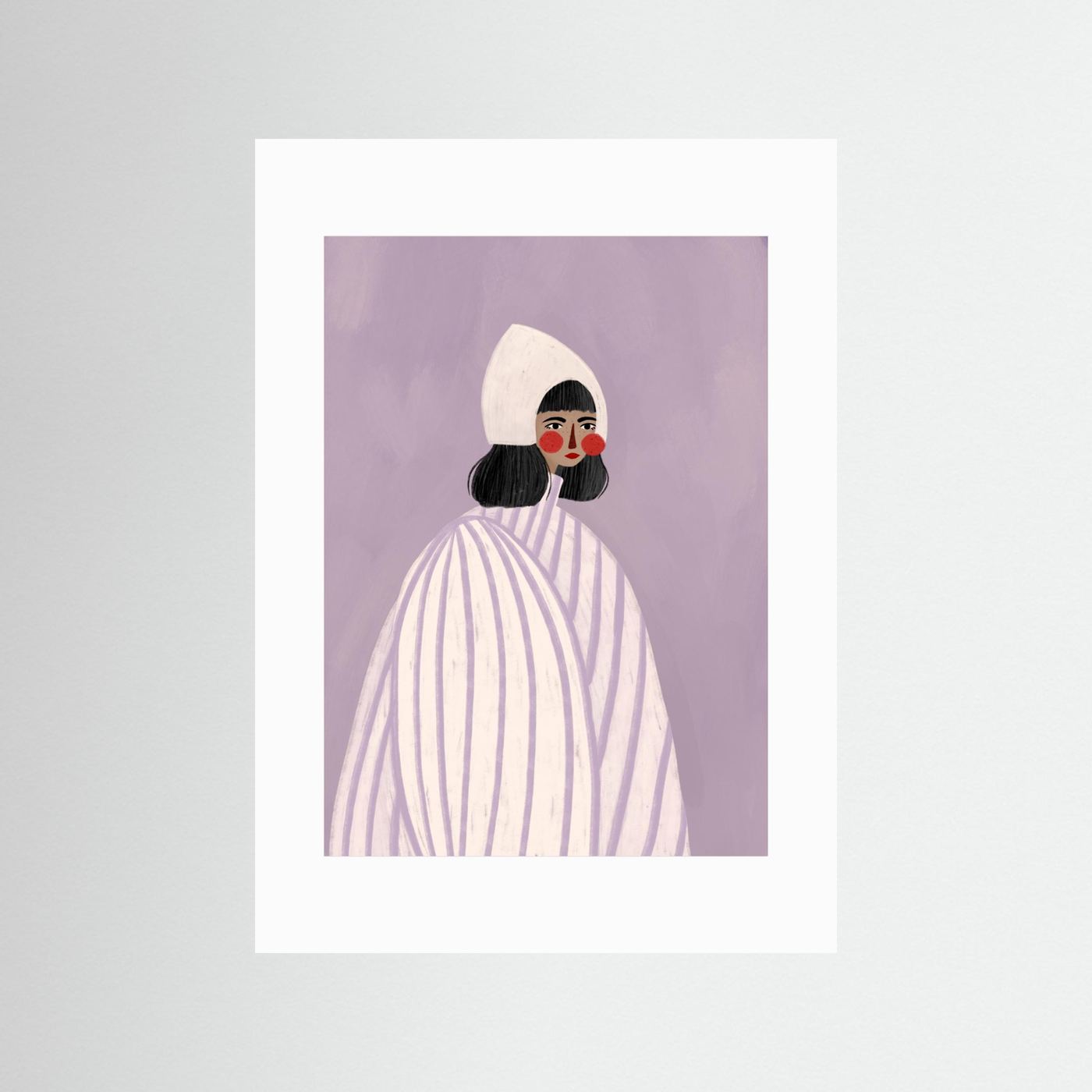 The Woman With the White Hat by Bea Müller