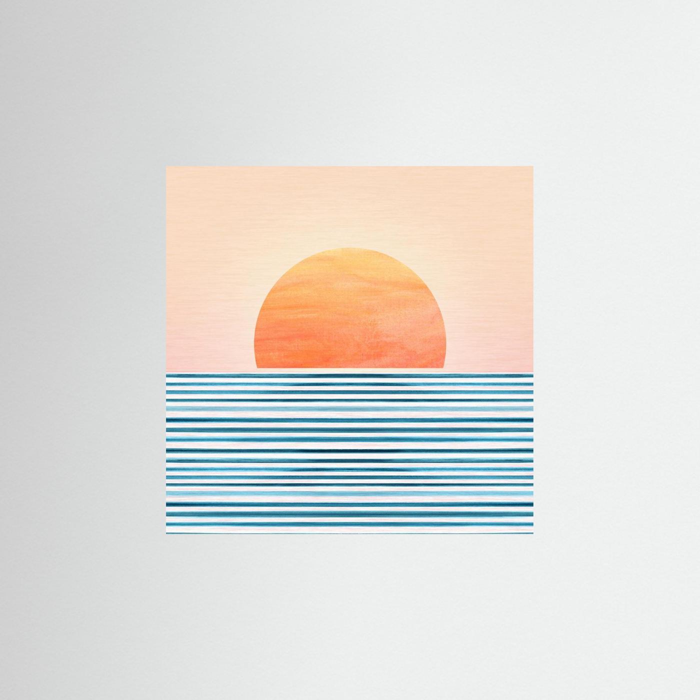 Minimalist Sunset 1 by Kristian Gallagher