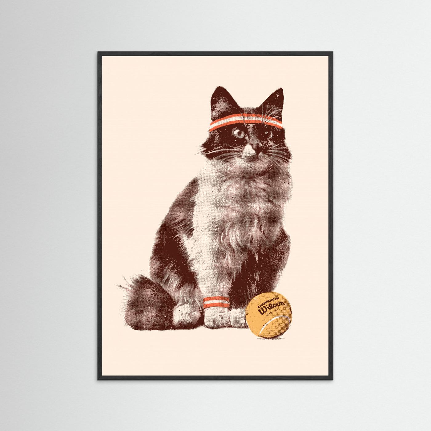 Chat Tennis by Florent Bodart