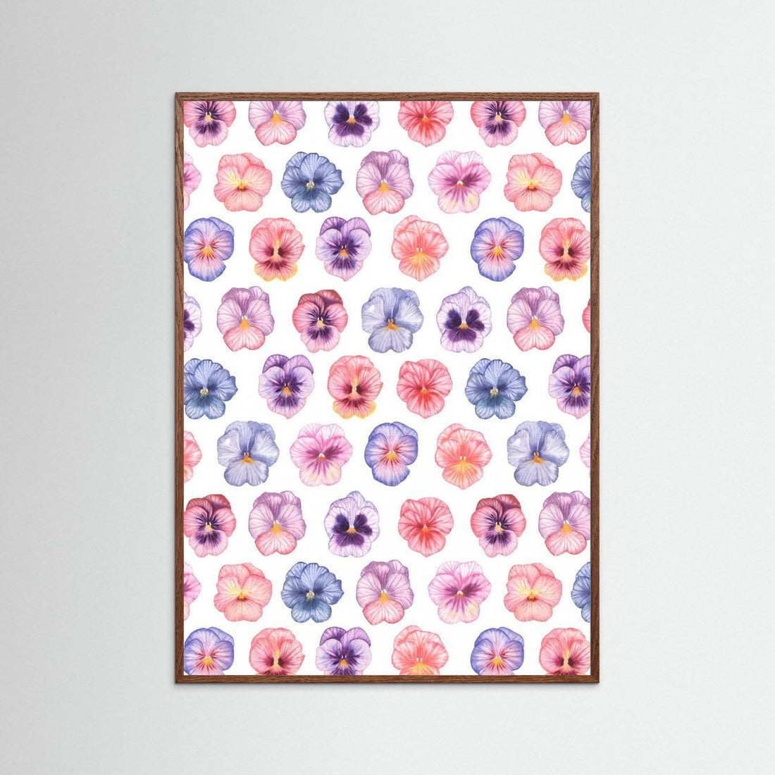 Pansy pattern by Linda Sitniece