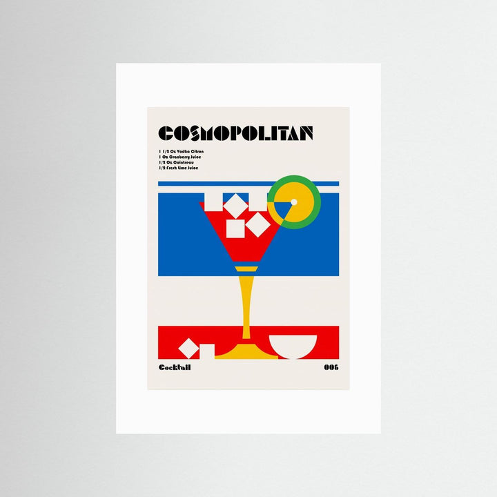 Cosmopolitan Bauhaus Cocktail by Retrodrome
