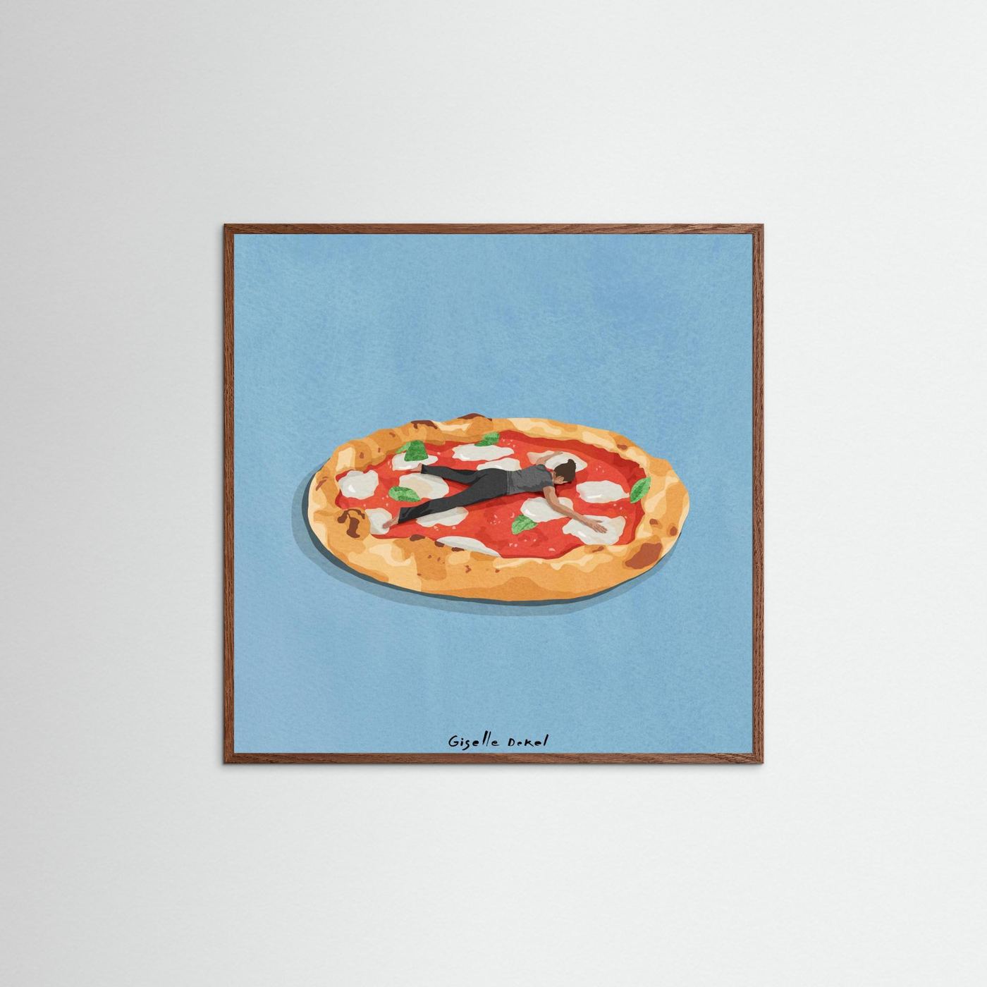 Pizza Girl by Giselle Dekel