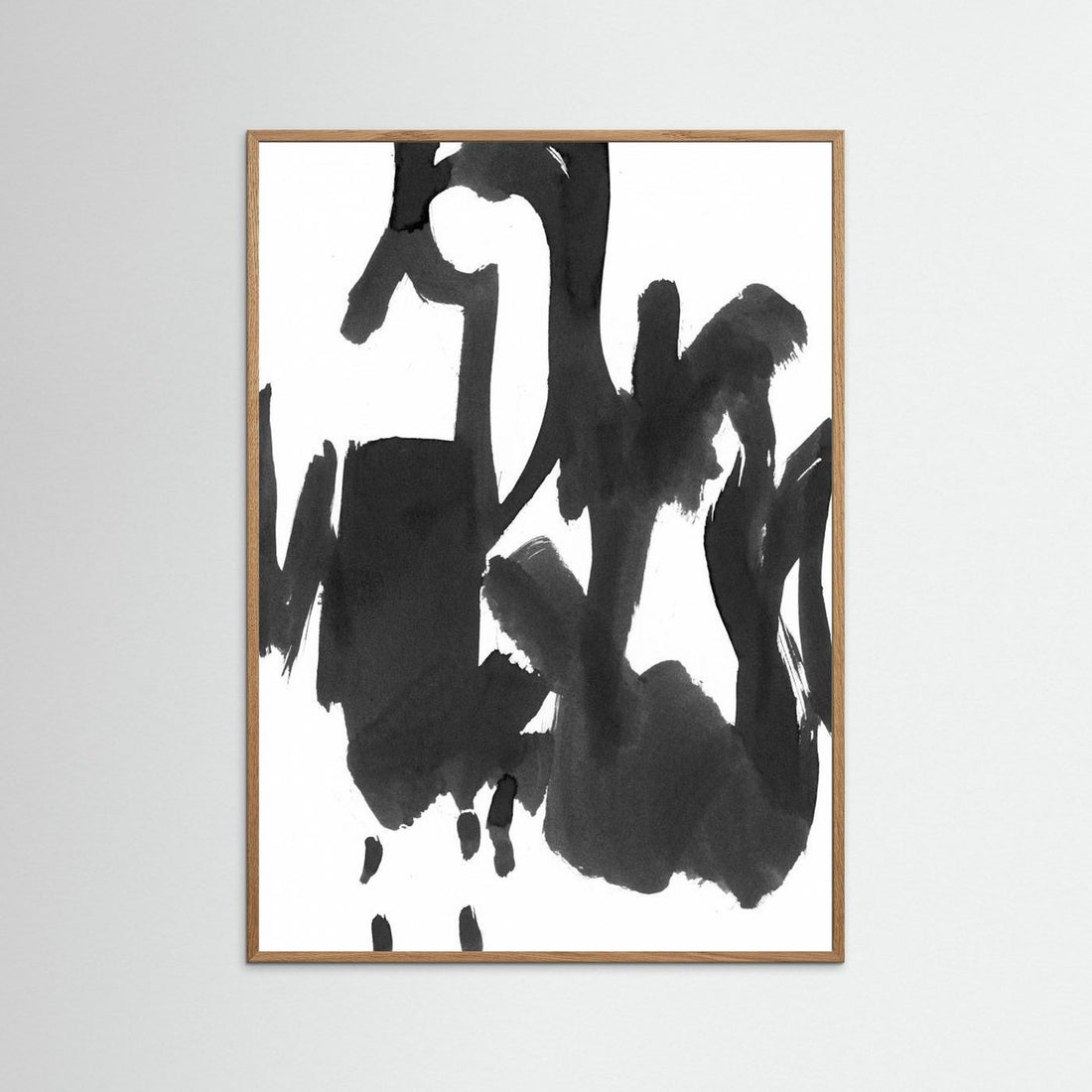 Black and White Strokes by Iris Lehnhardt