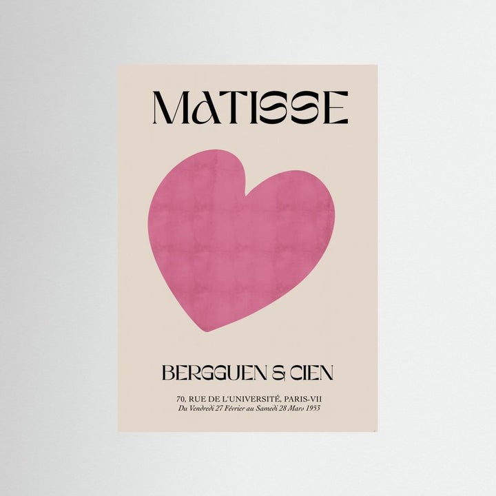 Pink Heart by Anne Marie Volfova