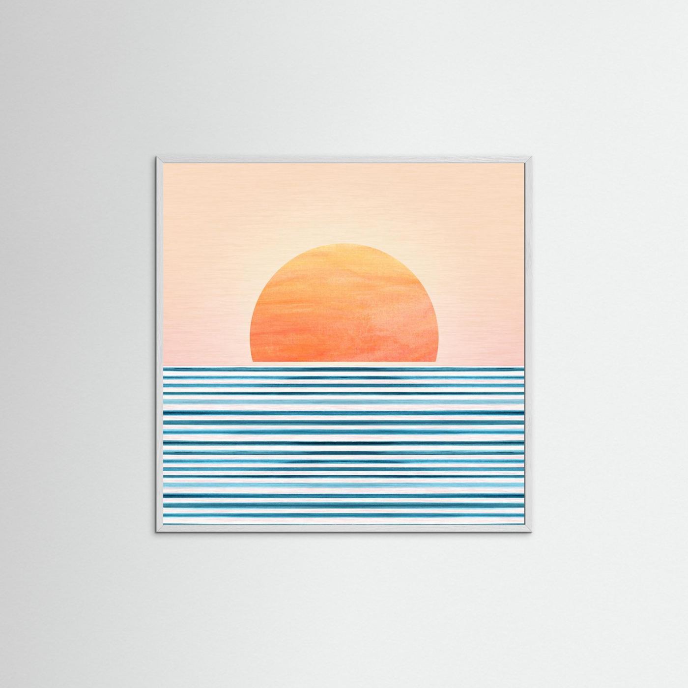 Minimalist Sunset 1 by Kristian Gallagher