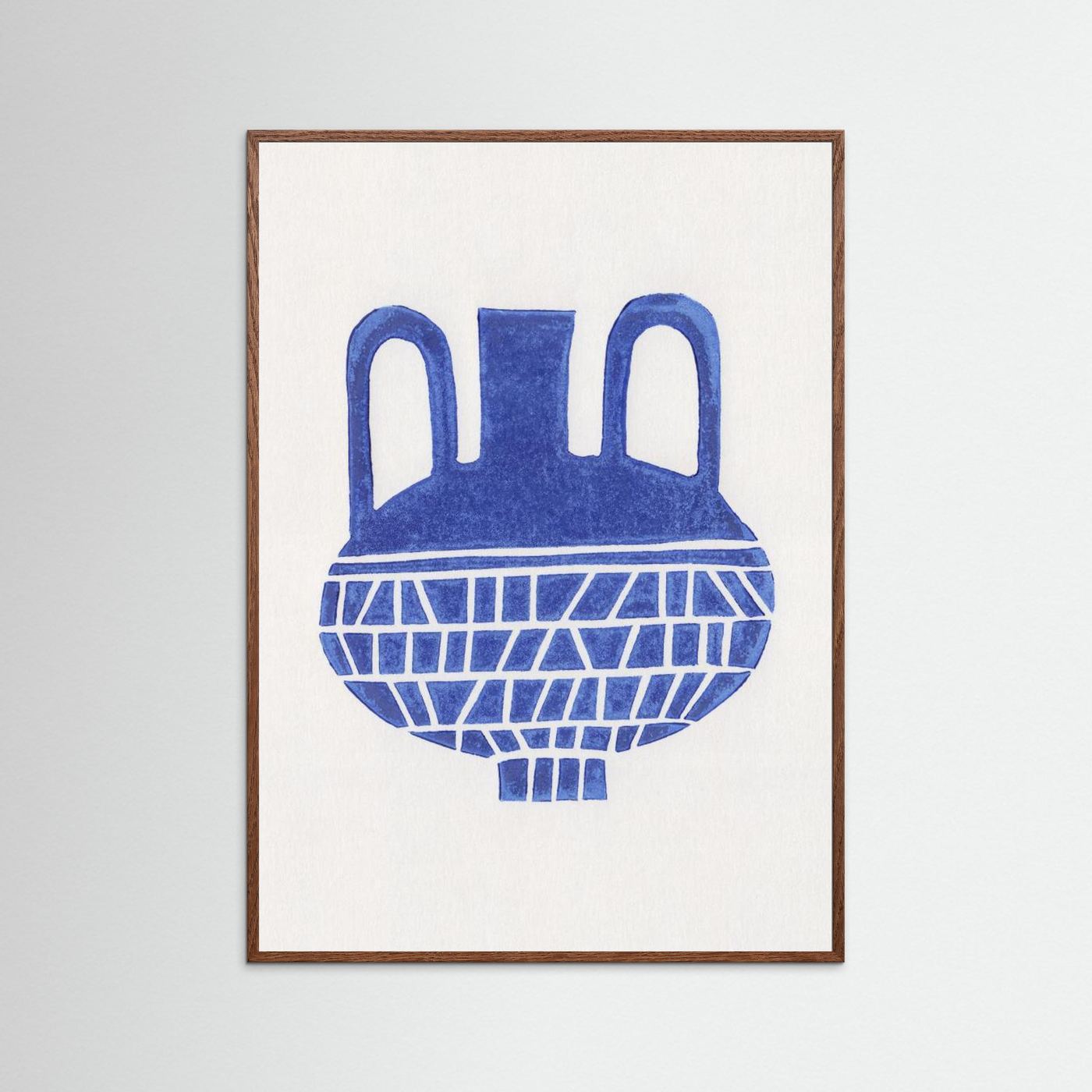 Linocut Vase #6 by Alisa Galitsyna