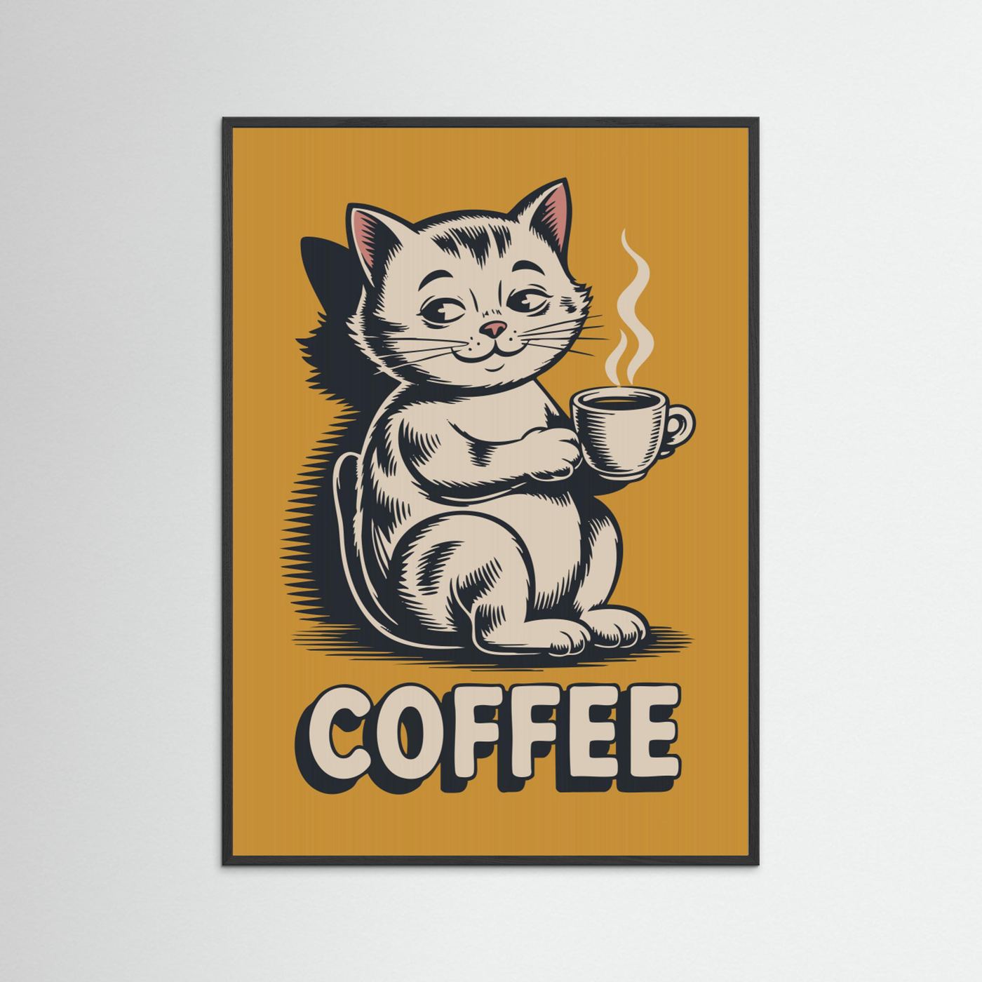 Coffee Cat by Andreas Magnusson