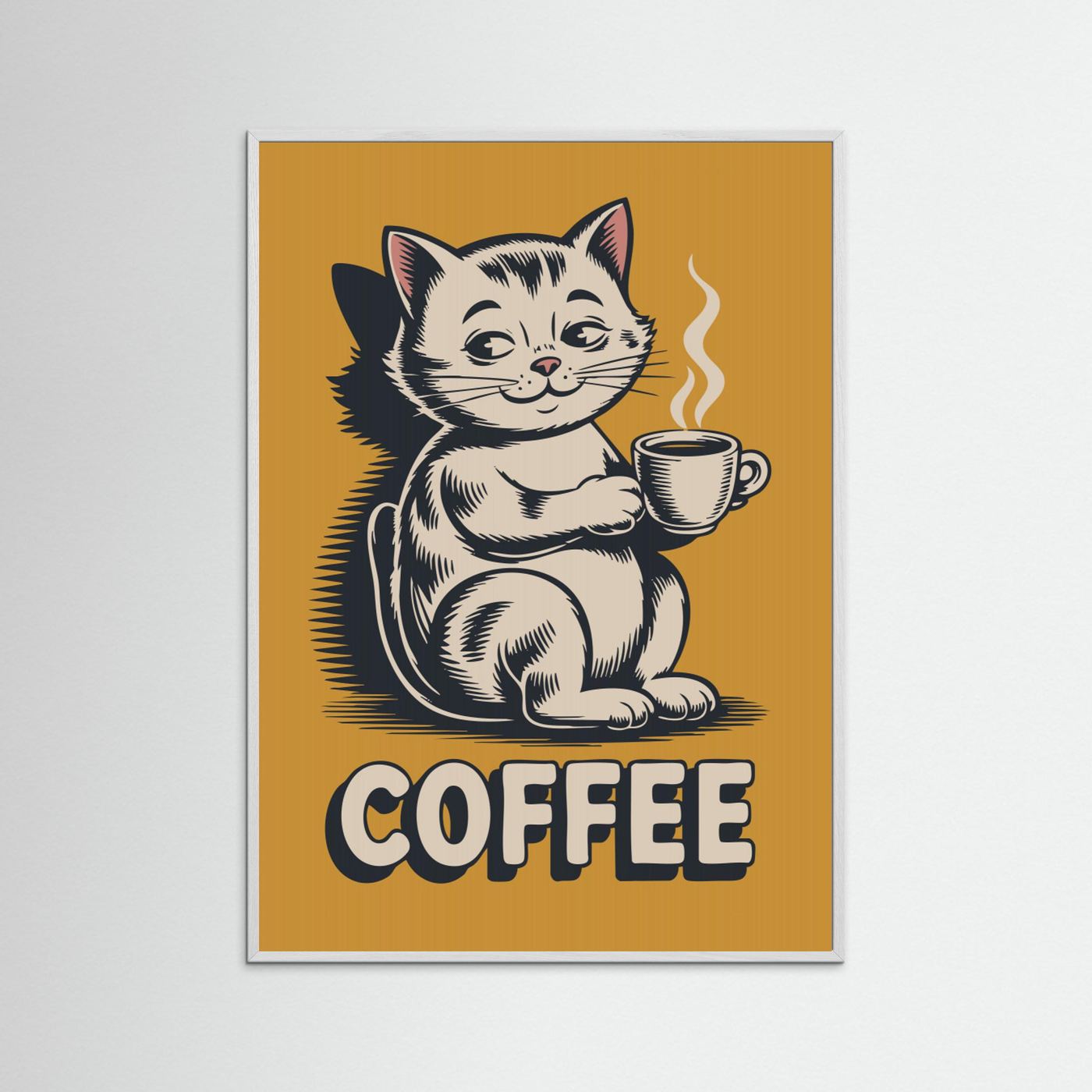 Coffee Cat by Andreas Magnusson