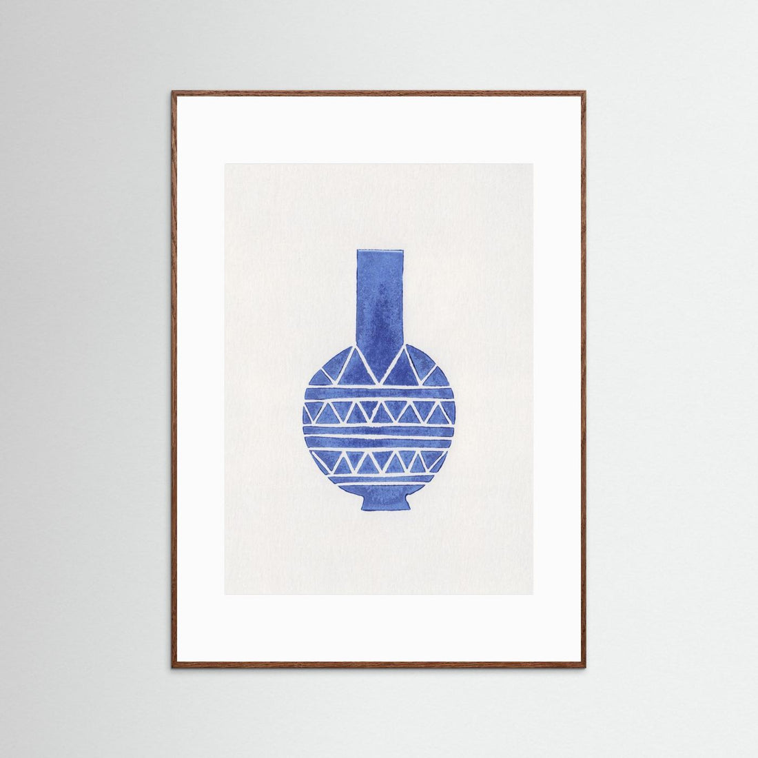 Linocut Vase #8 by Alisa Galitsyna