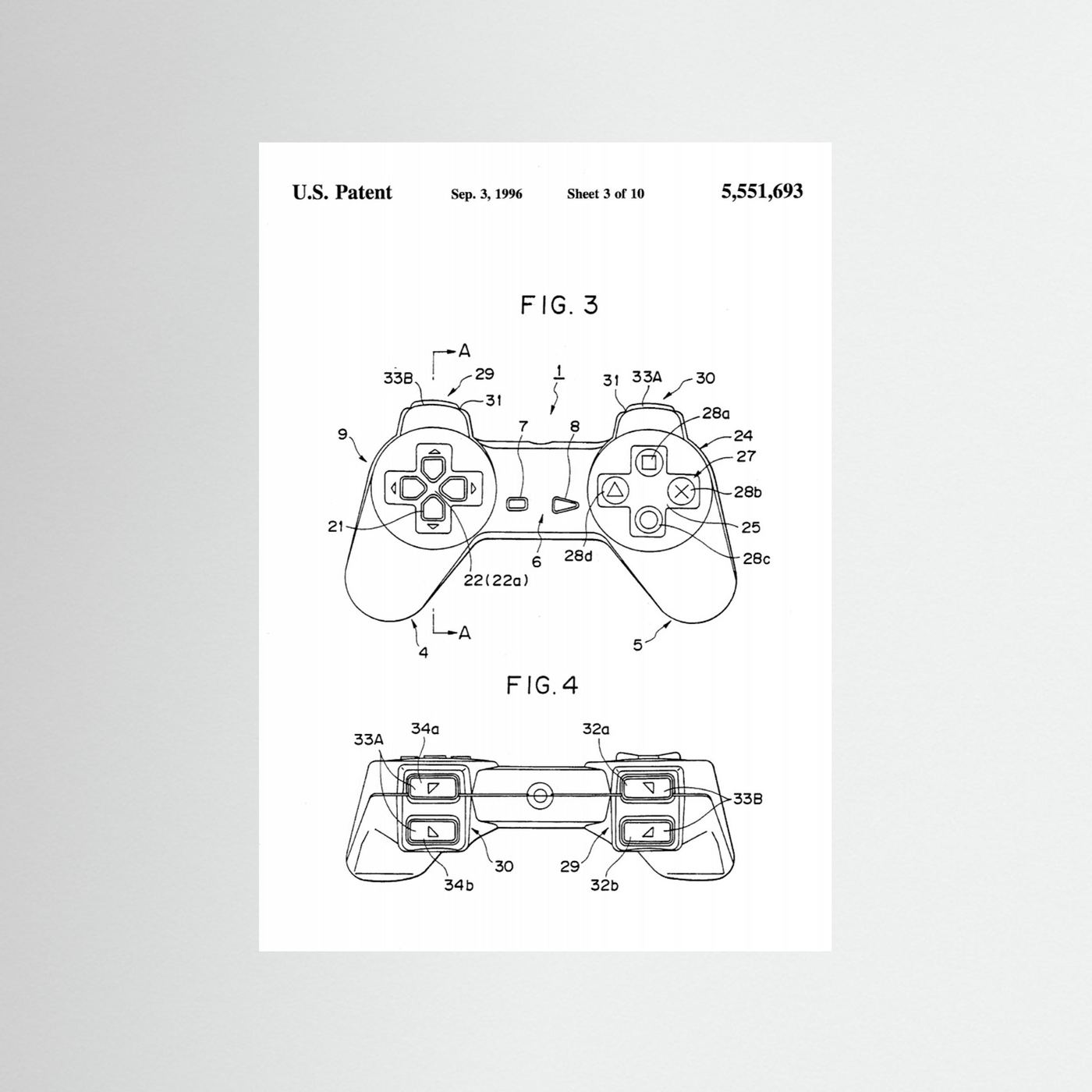 Controller Unit Patent 1996 by Andreas Magnusson