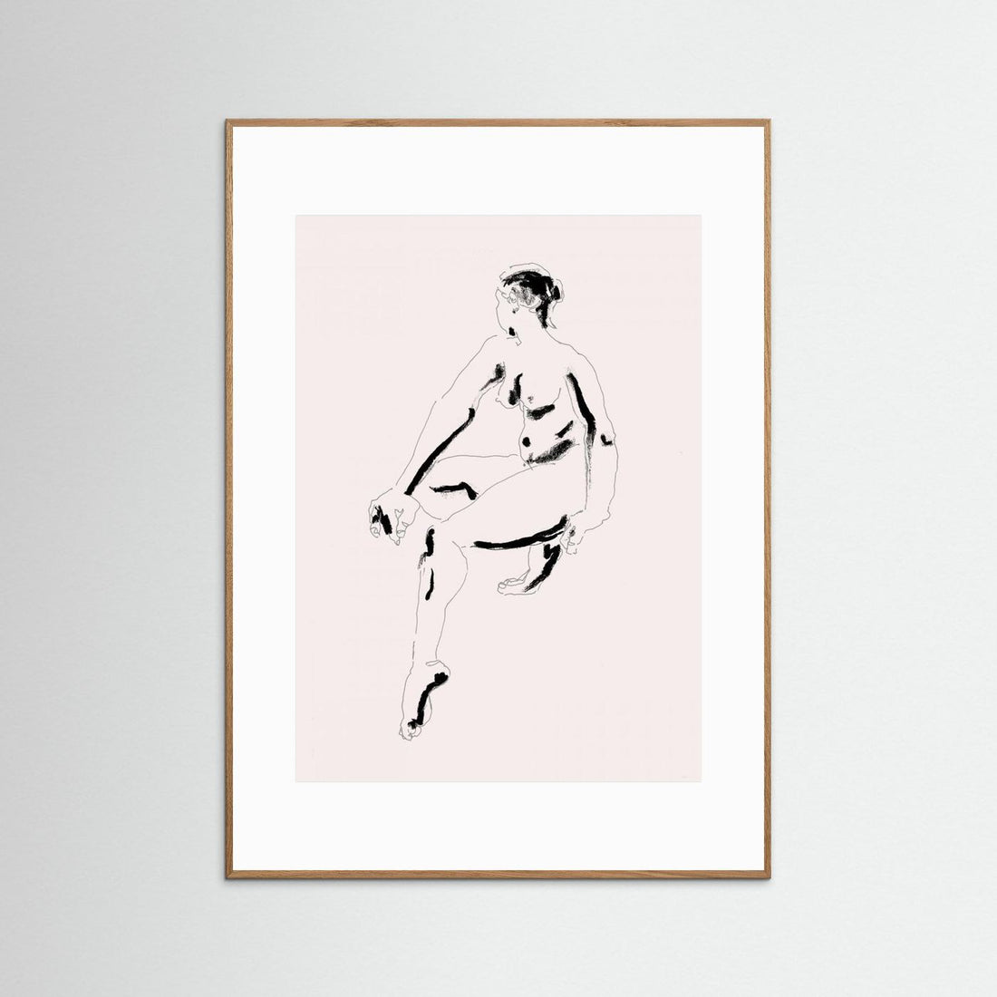 Naked Woman Black and White by Francesco Gulina