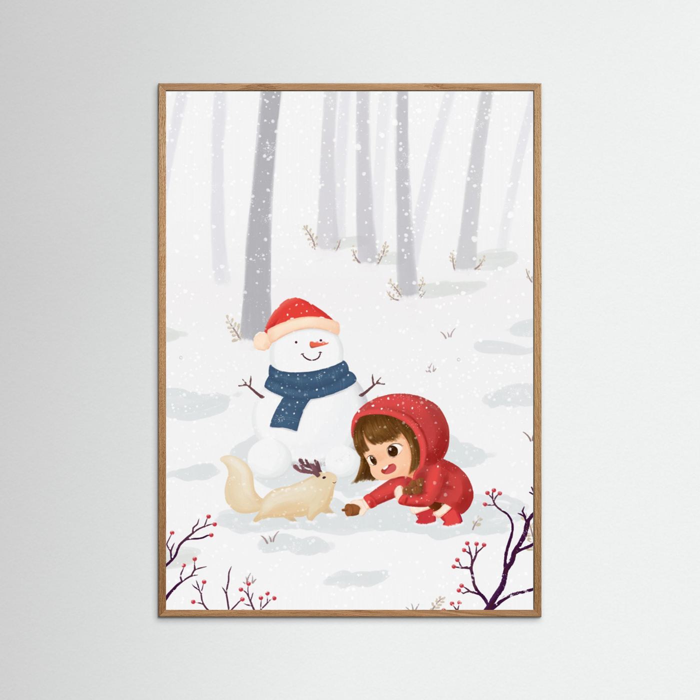 Joyful Winter by Xuan Thai