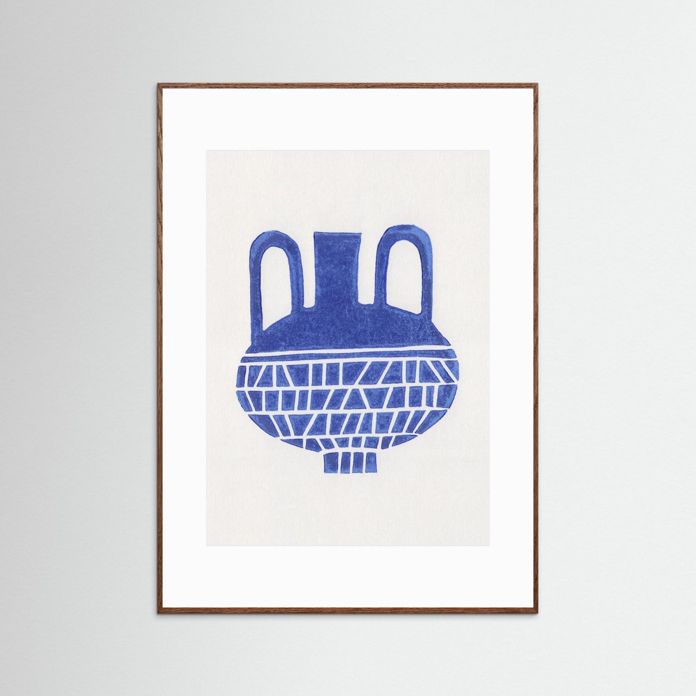 Linocut Vase #6 by Alisa Galitsyna