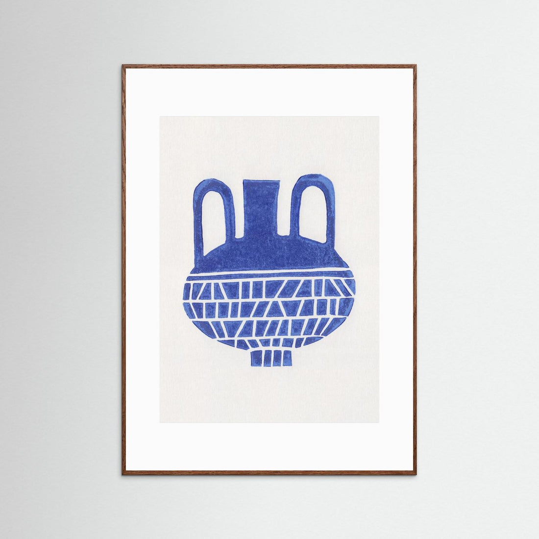 Linocut Vase #6 by Alisa Galitsyna