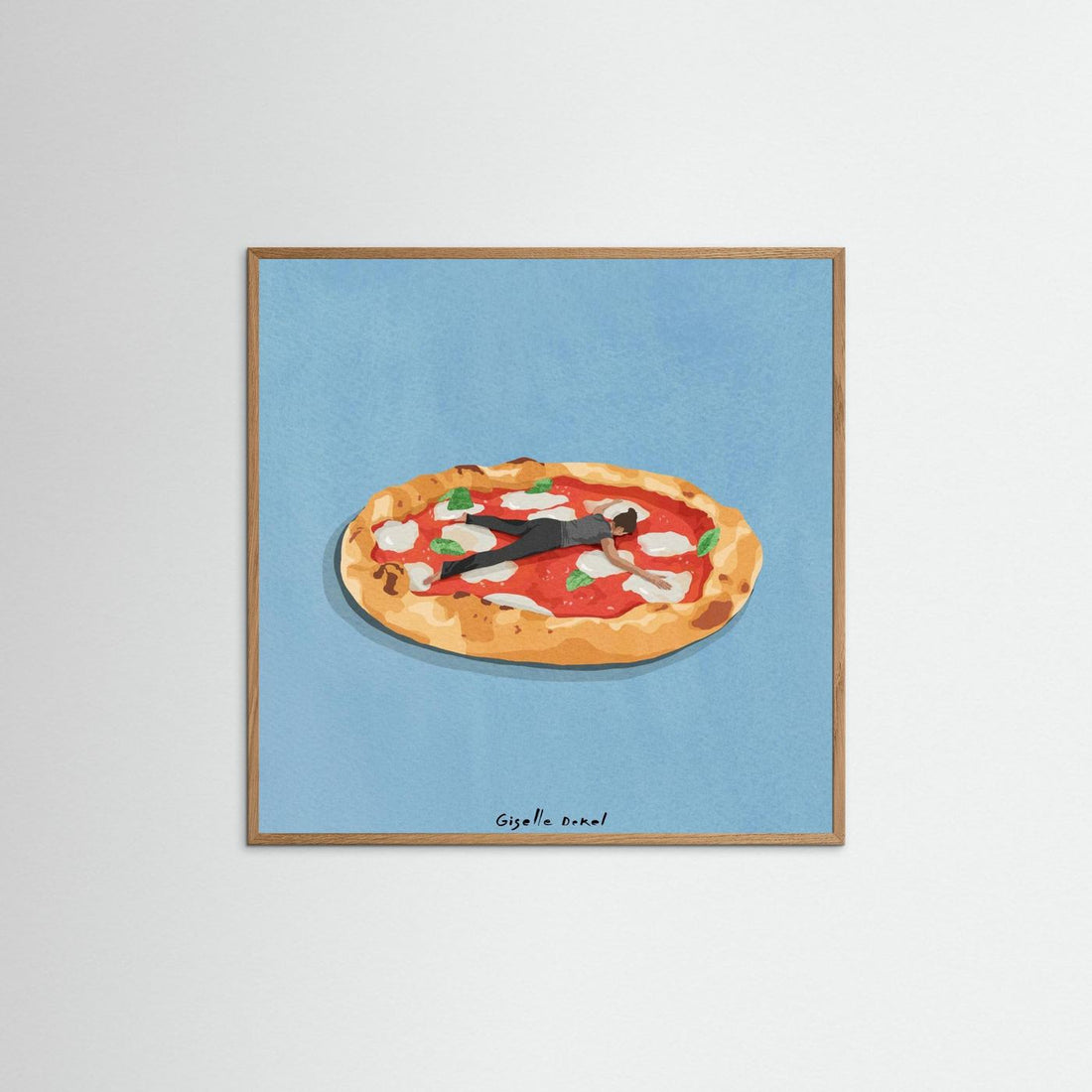 Pizza Girl by Giselle Dekel