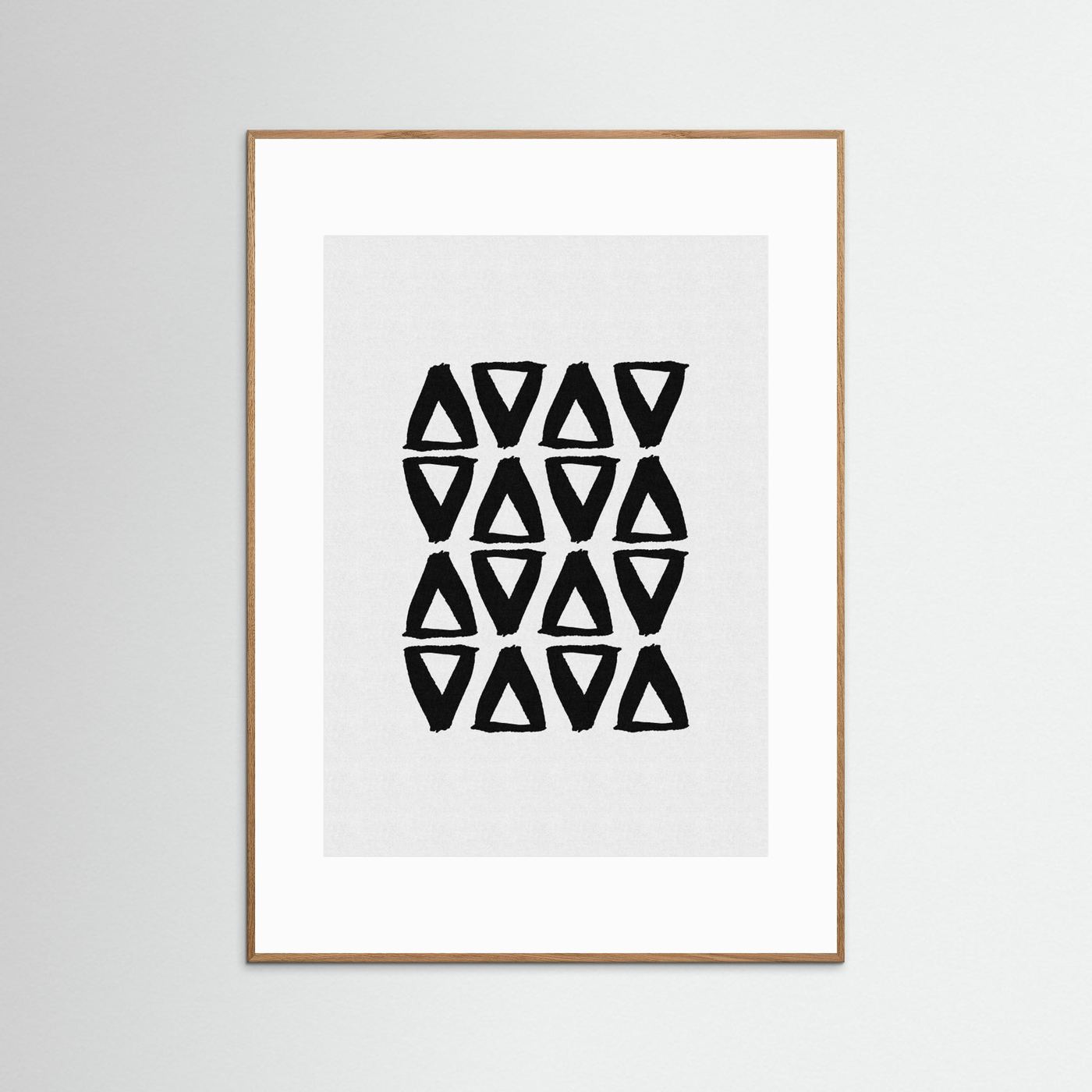 Black and White Abstract II by Orara Studio