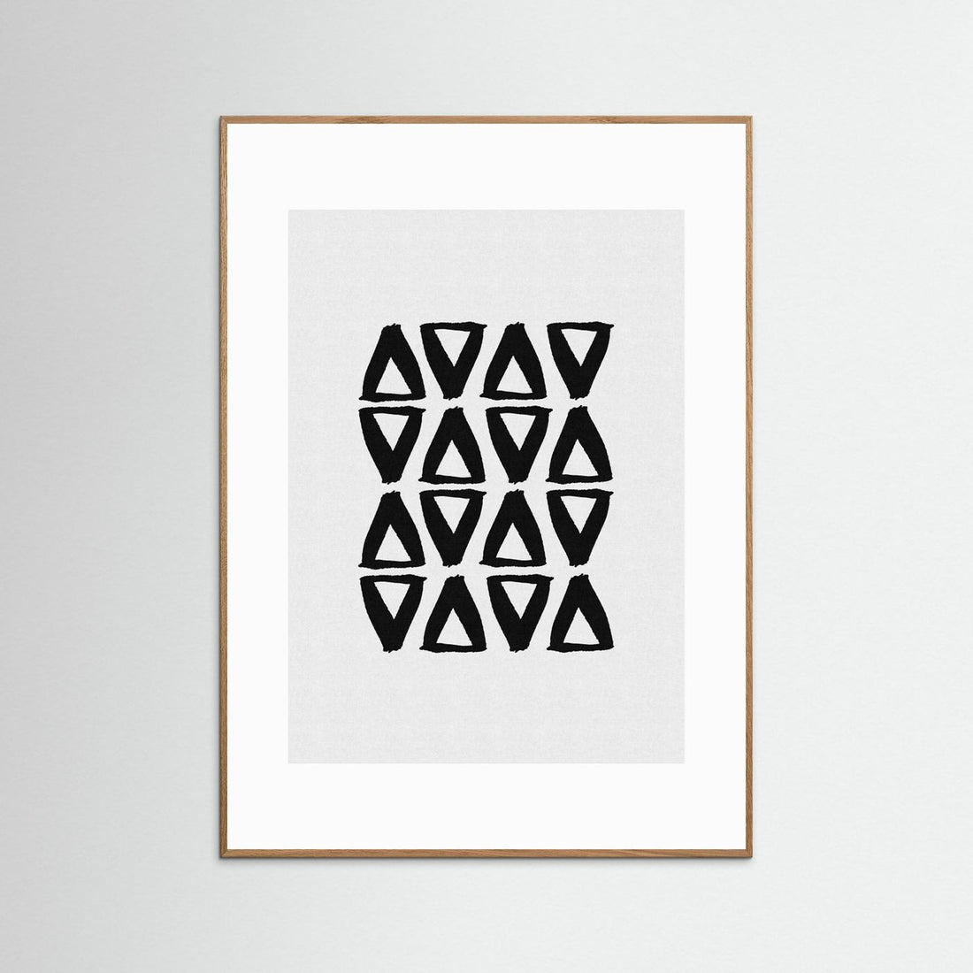 Black and White Abstract II by Orara Studio