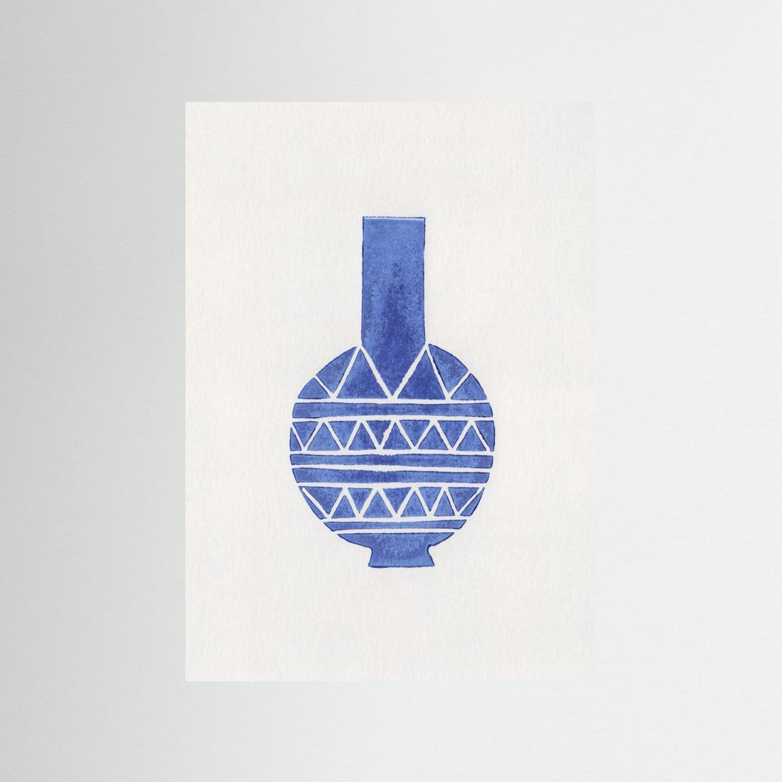 Linocut Vase #8 by Alisa Galitsyna