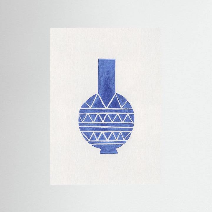 Linocut Vase #8 by Alisa Galitsyna