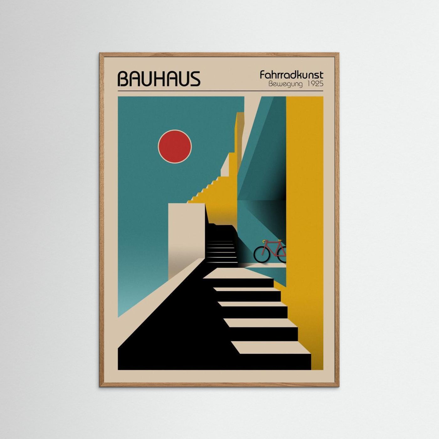 Bauhaus Fahrradkunst by Fadil Roze