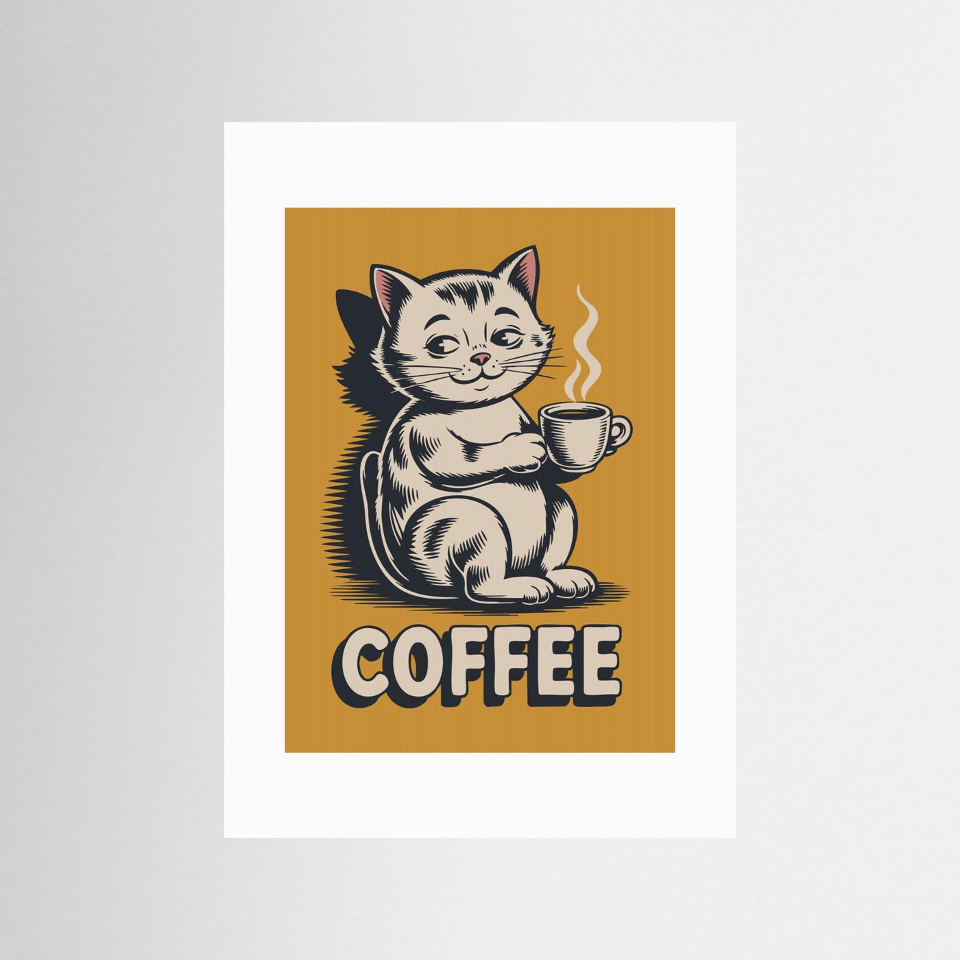 Coffee Cat by Andreas Magnusson