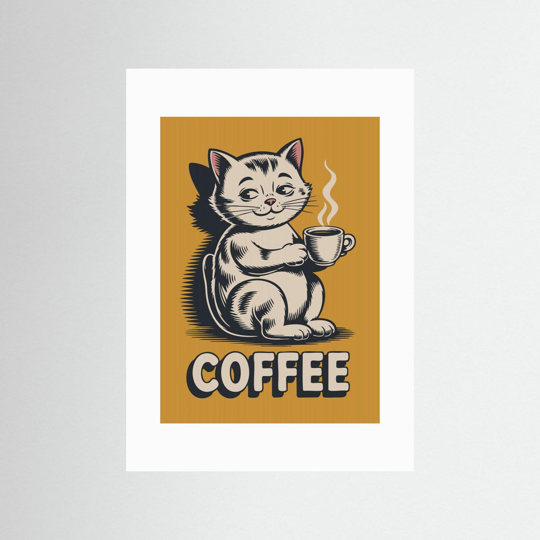 Coffee Cat by Andreas Magnusson