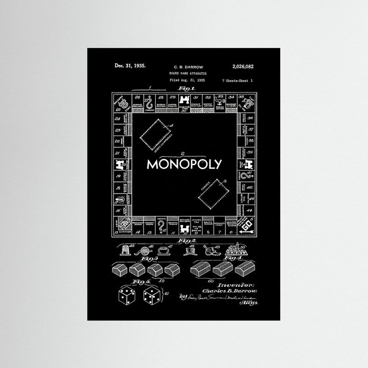 Board Game Patent 1935 by Andreas Magnusson