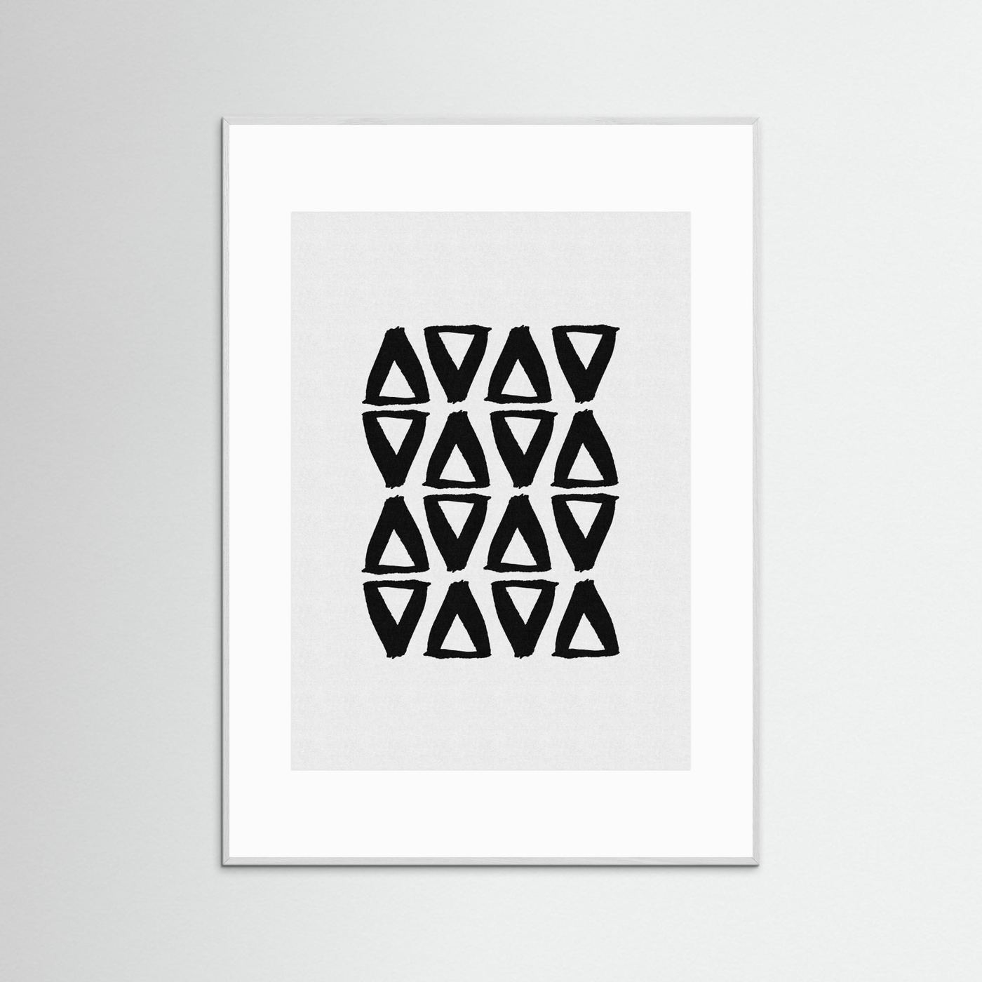 Black and White Abstract II by Orara Studio