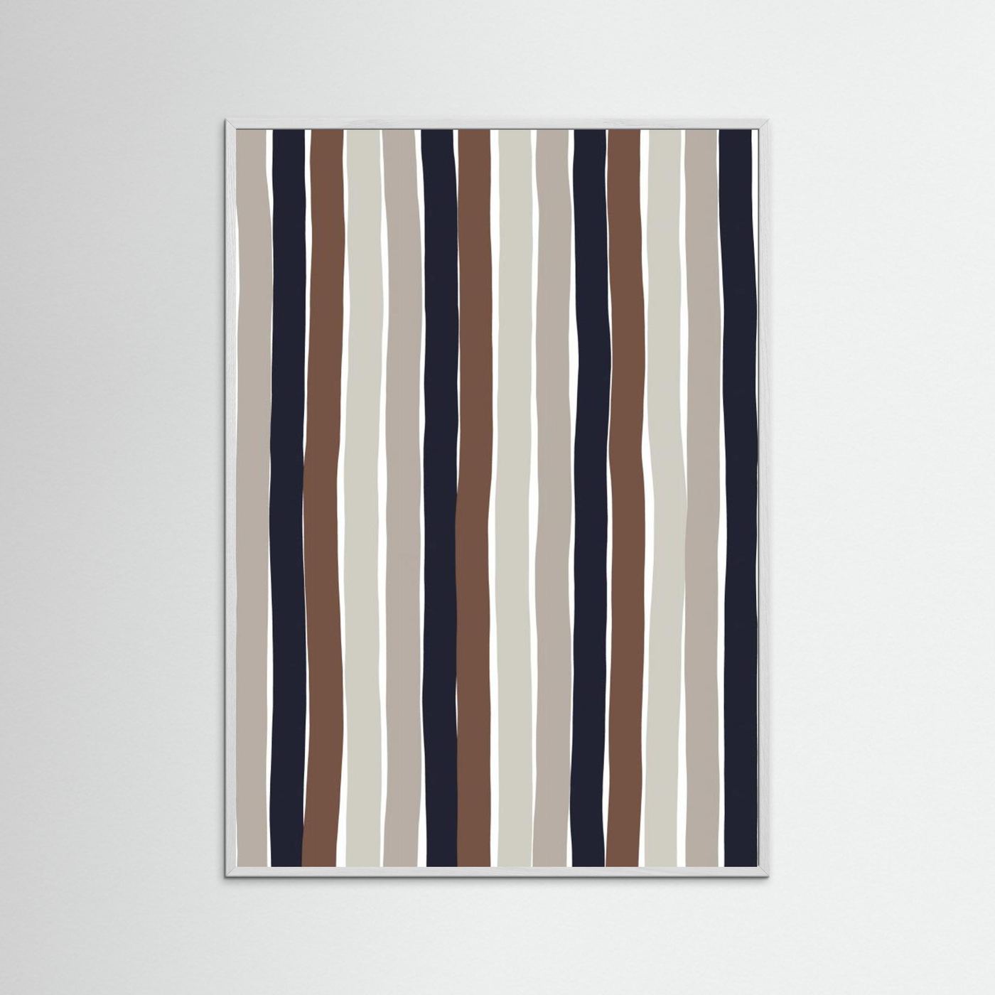 Wavy Earth Stripes by Treechild