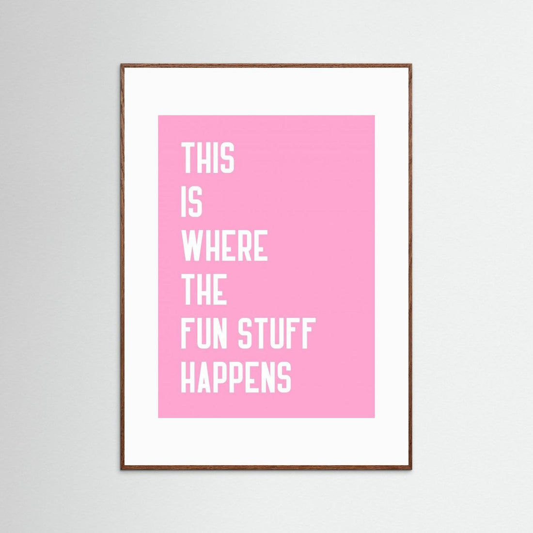 Where the fun stuff happen by Athene Fritsch
