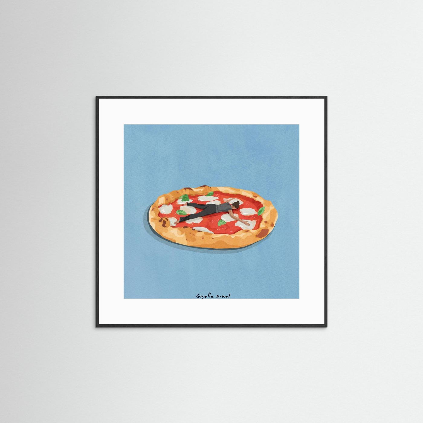Pizza Girl by Giselle Dekel