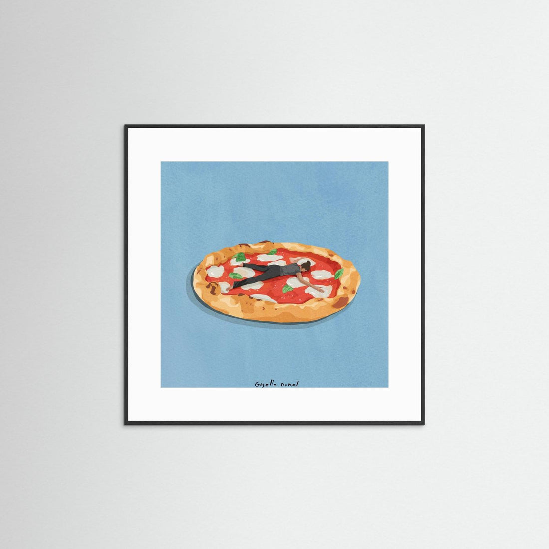 Pizza Girl by Giselle Dekel