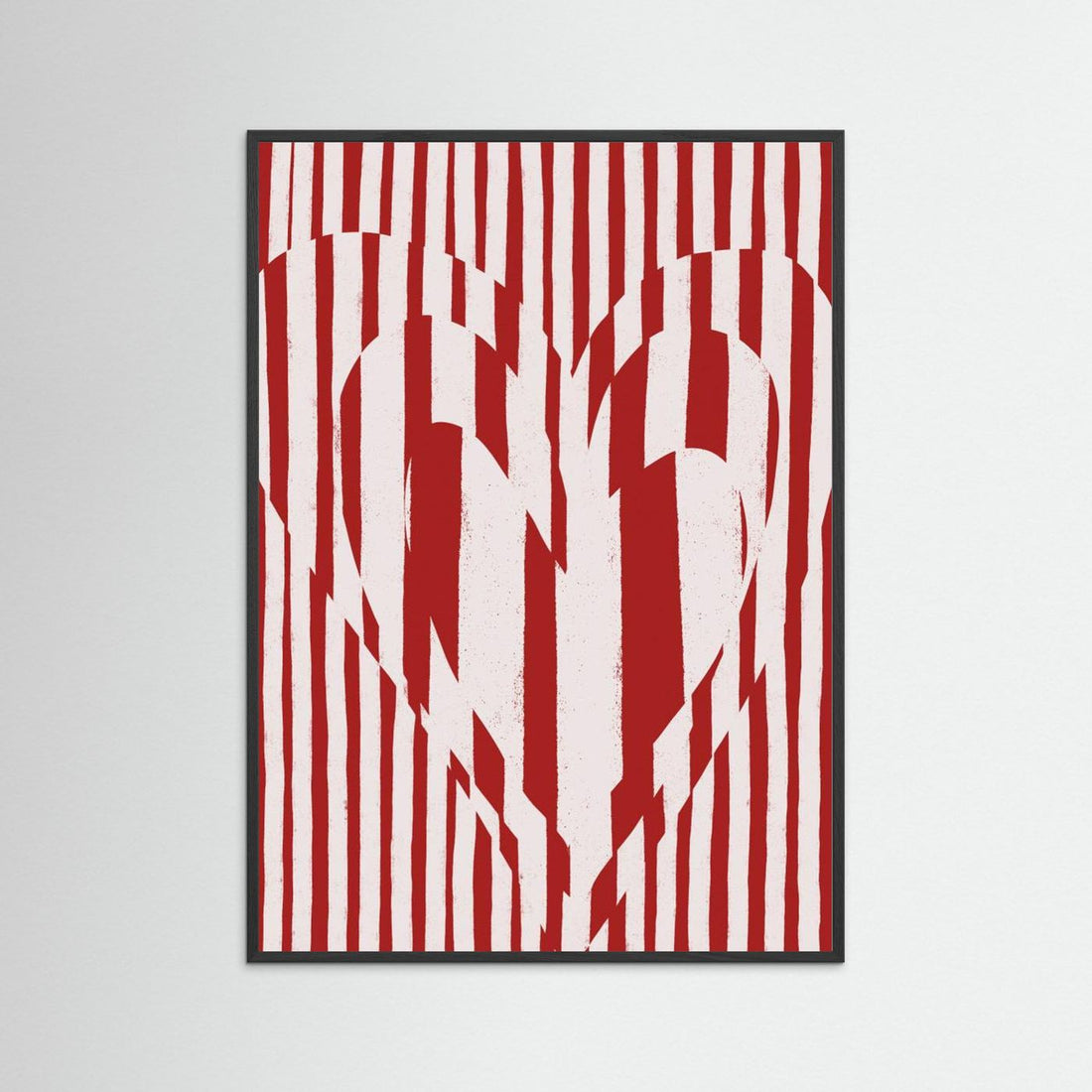 Heart in Stripes by Treechild