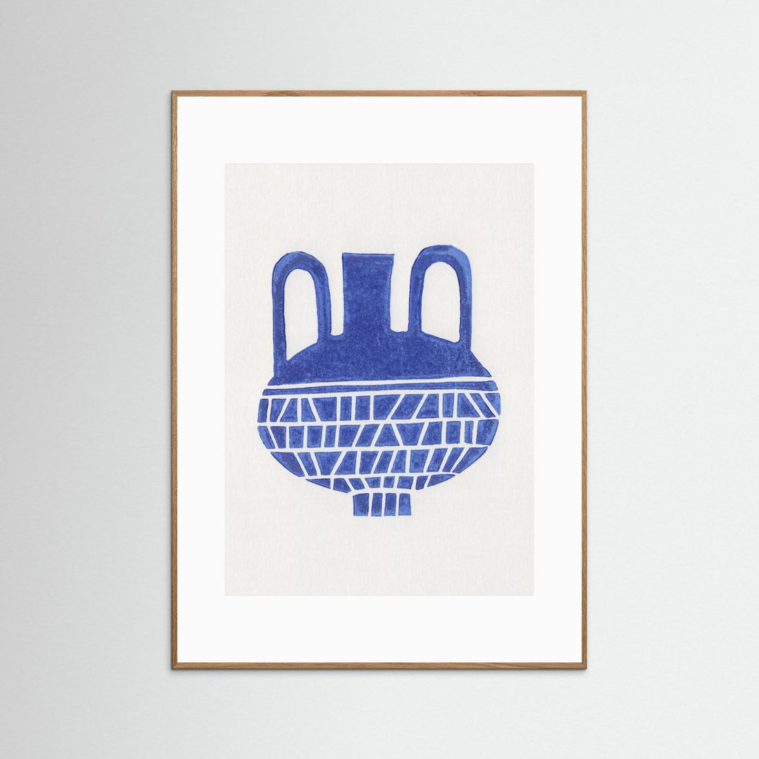 Linocut Vase #6 by Alisa Galitsyna