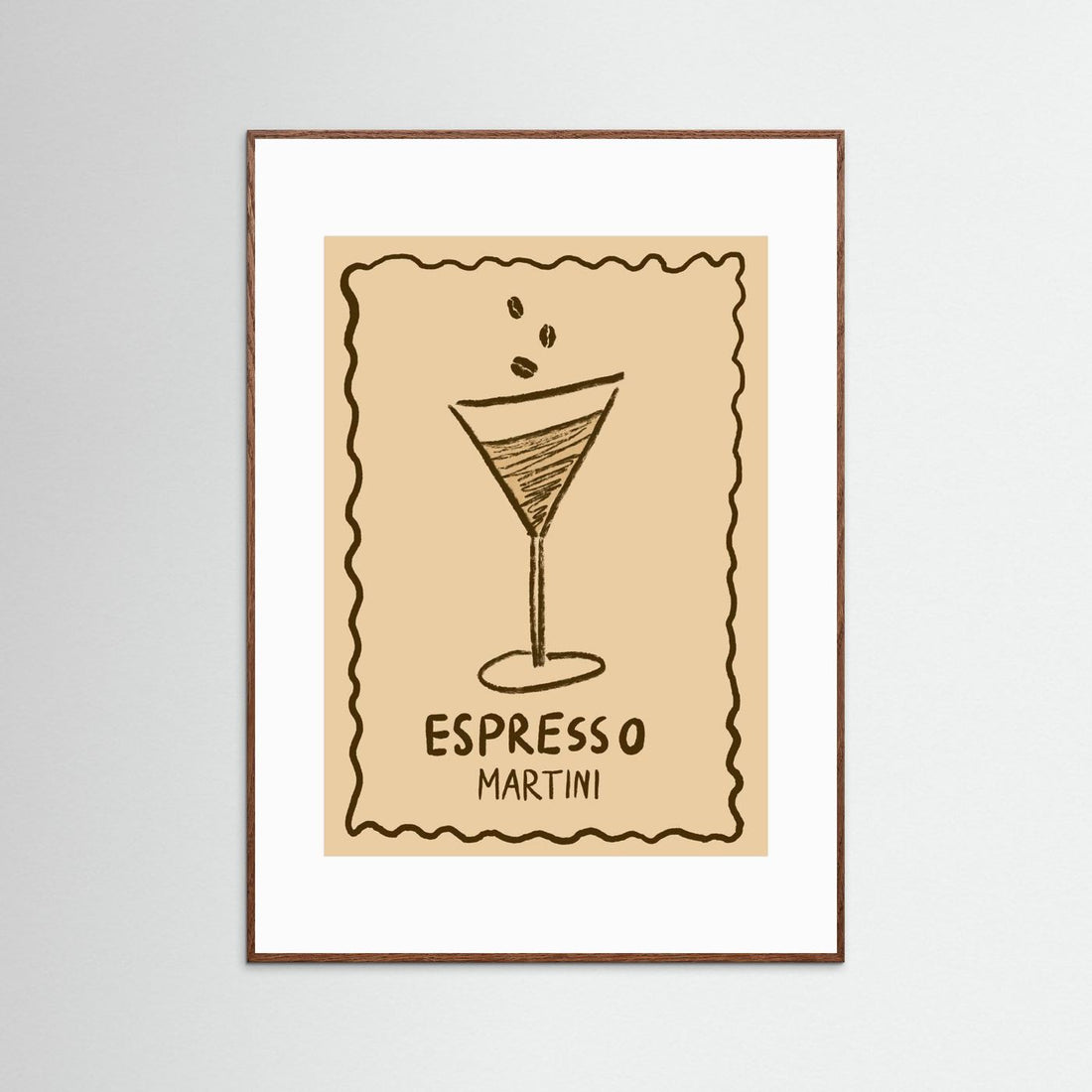 Poster Espresso Martini Up by Studio Dolci