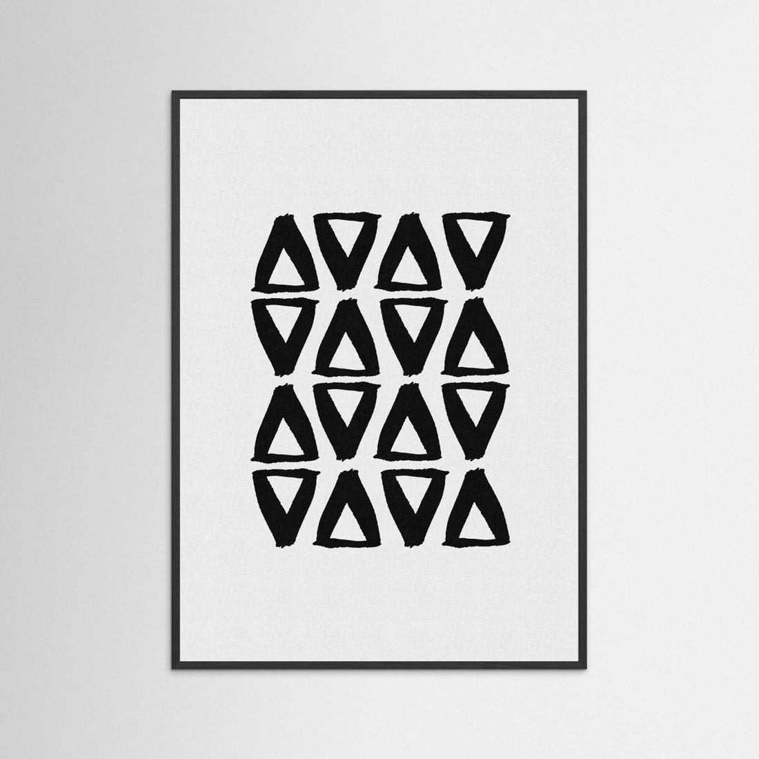 Black and White Abstract II by Orara Studio