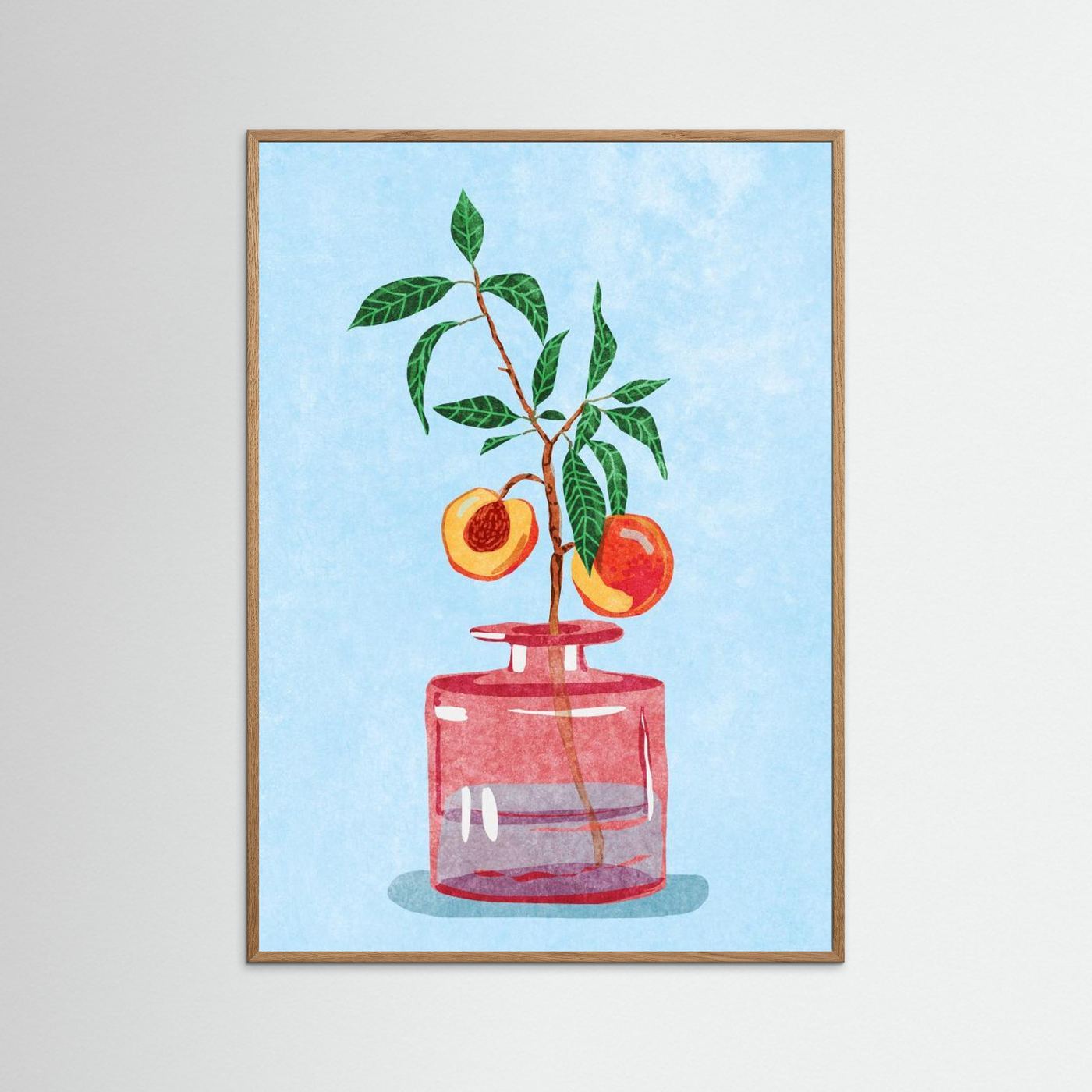 Peach Tree in Vase by Raissa Oltmanns