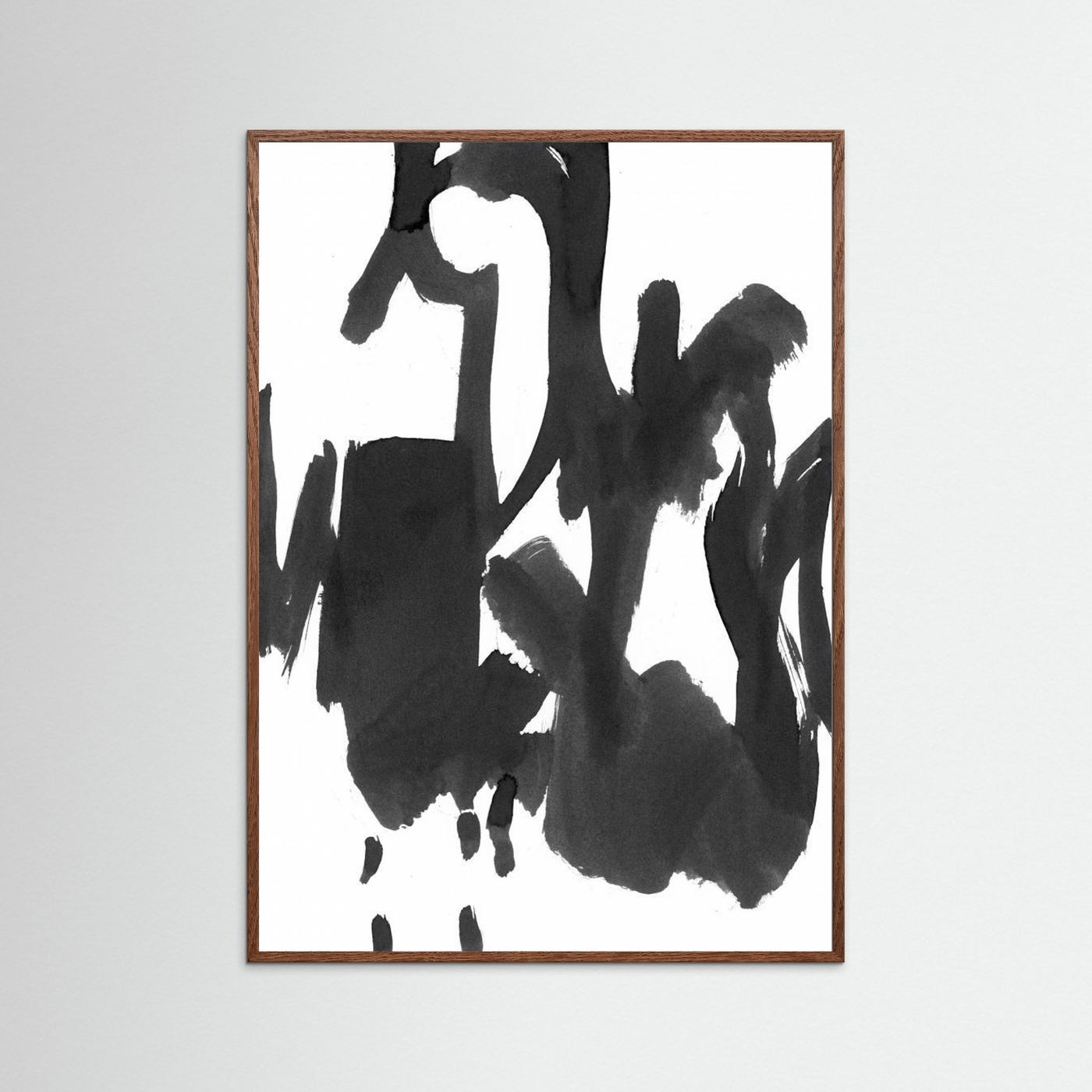 Black and White Strokes by Iris Lehnhardt