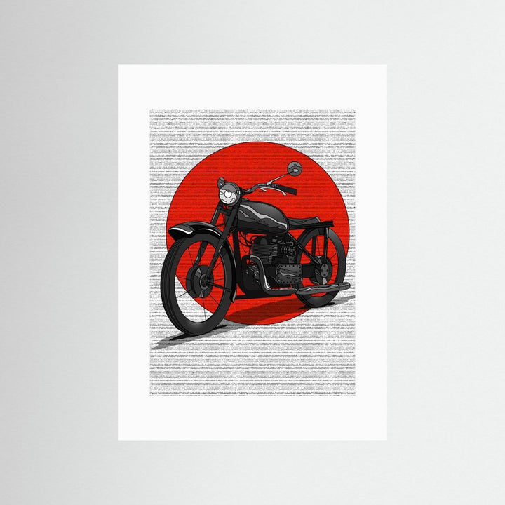 Japanese Motorbike by Nicholas