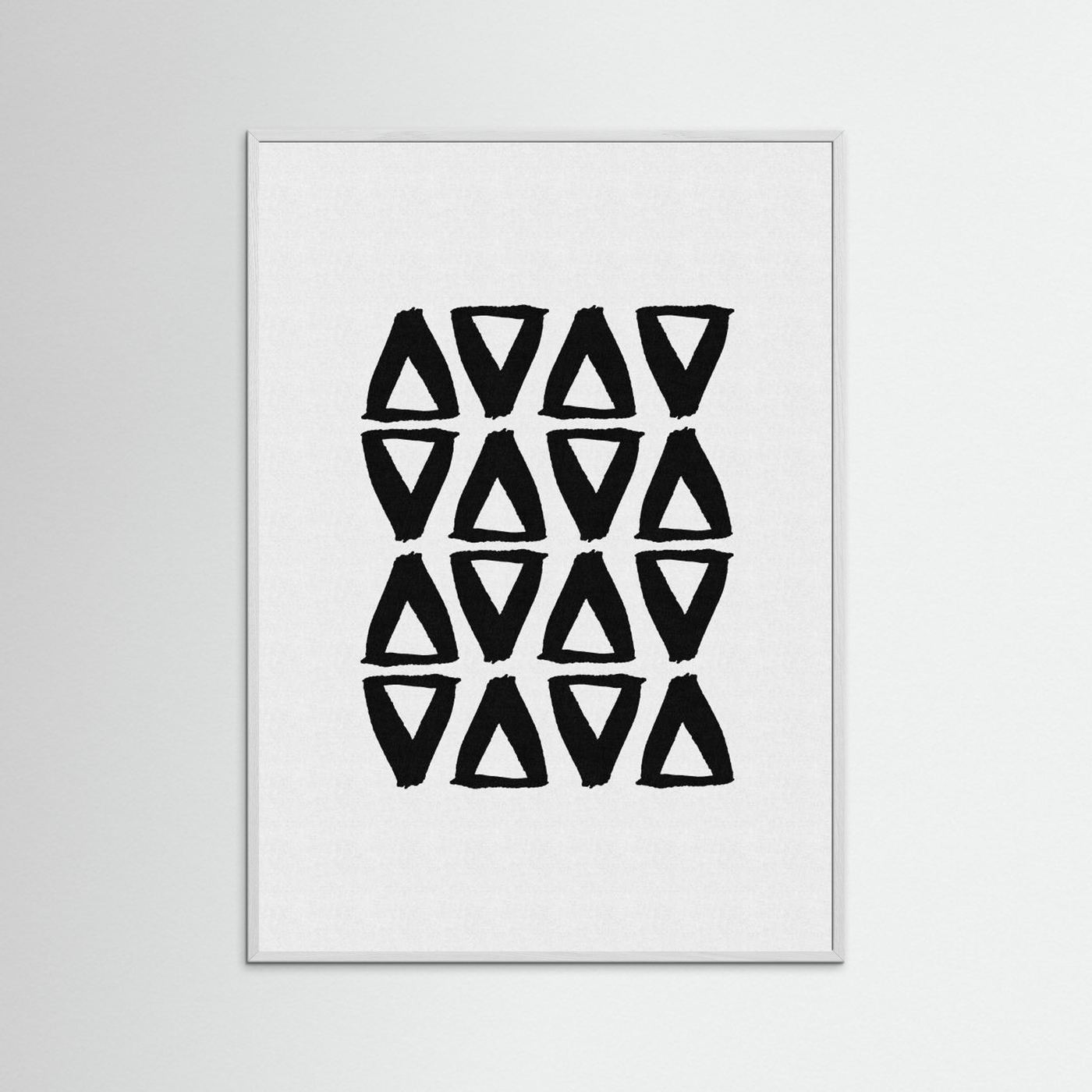 Black and White Abstract II by Orara Studio