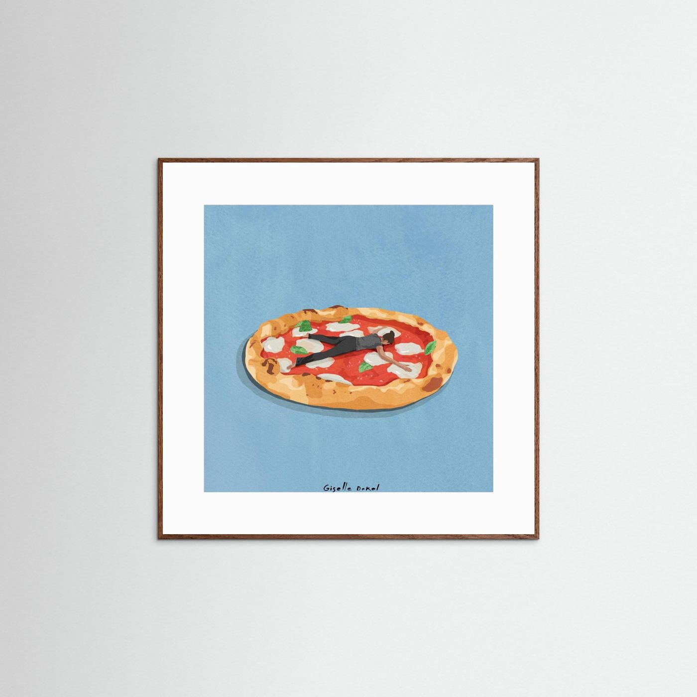 Pizza Girl by Giselle Dekel