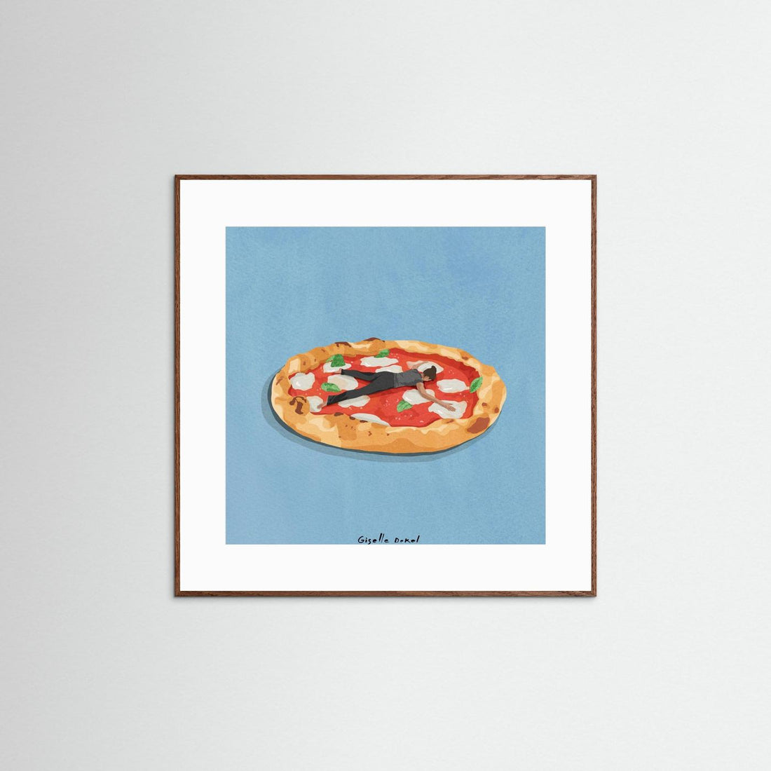 Pizza Girl by Giselle Dekel