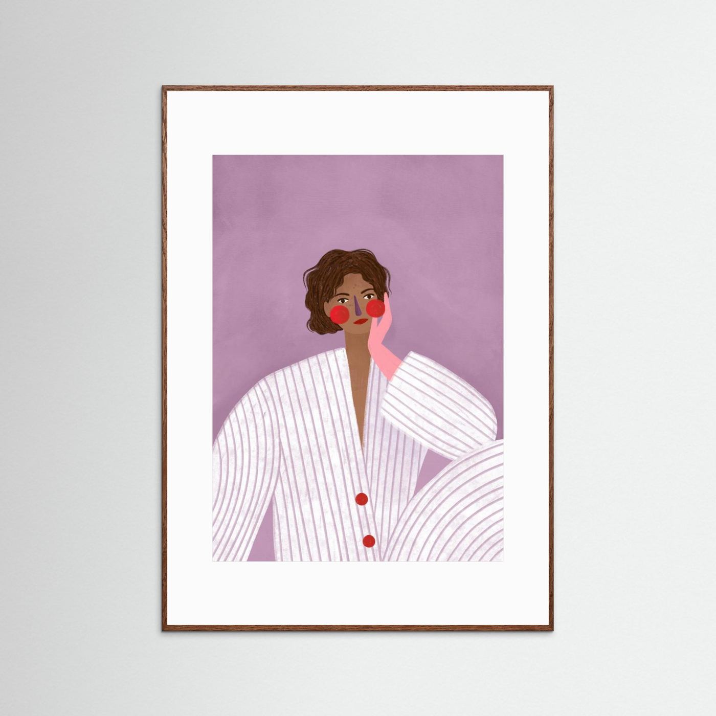 The Woman With the Pink Glove by Bea Müller