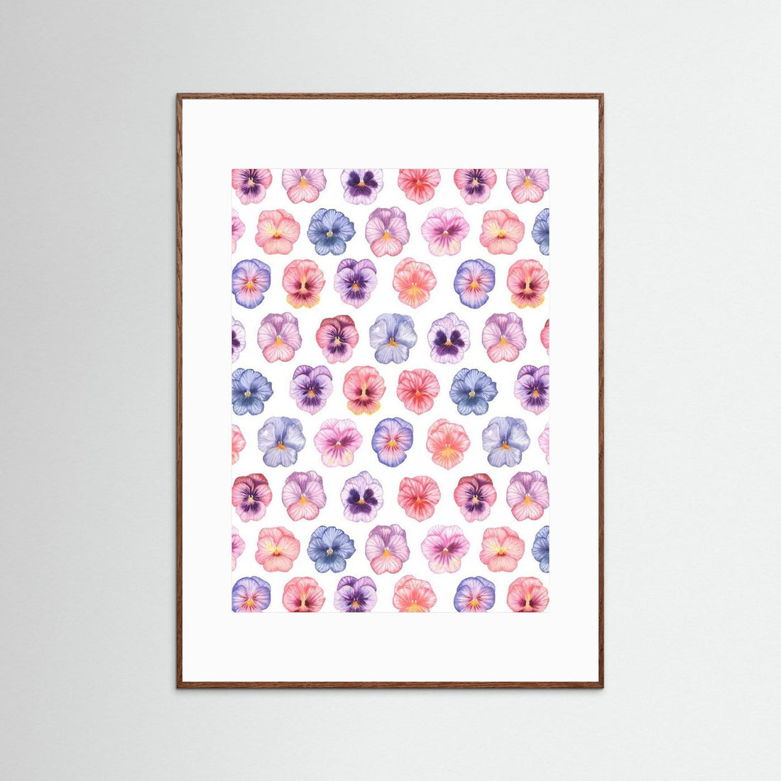 Pansy pattern by Linda Sitniece