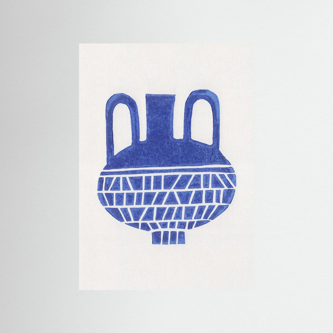 Linocut Vase #6 by Alisa Galitsyna